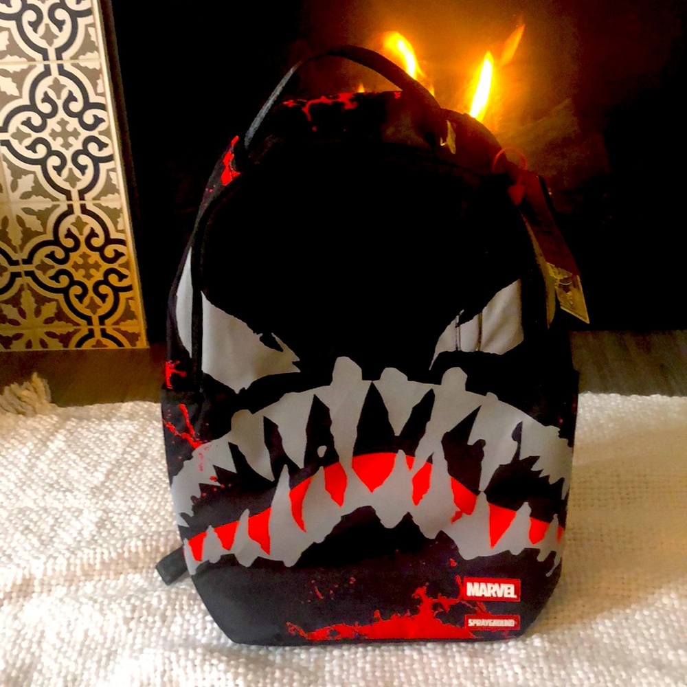 Rare SprayGround / marvel Venom BackPack collab